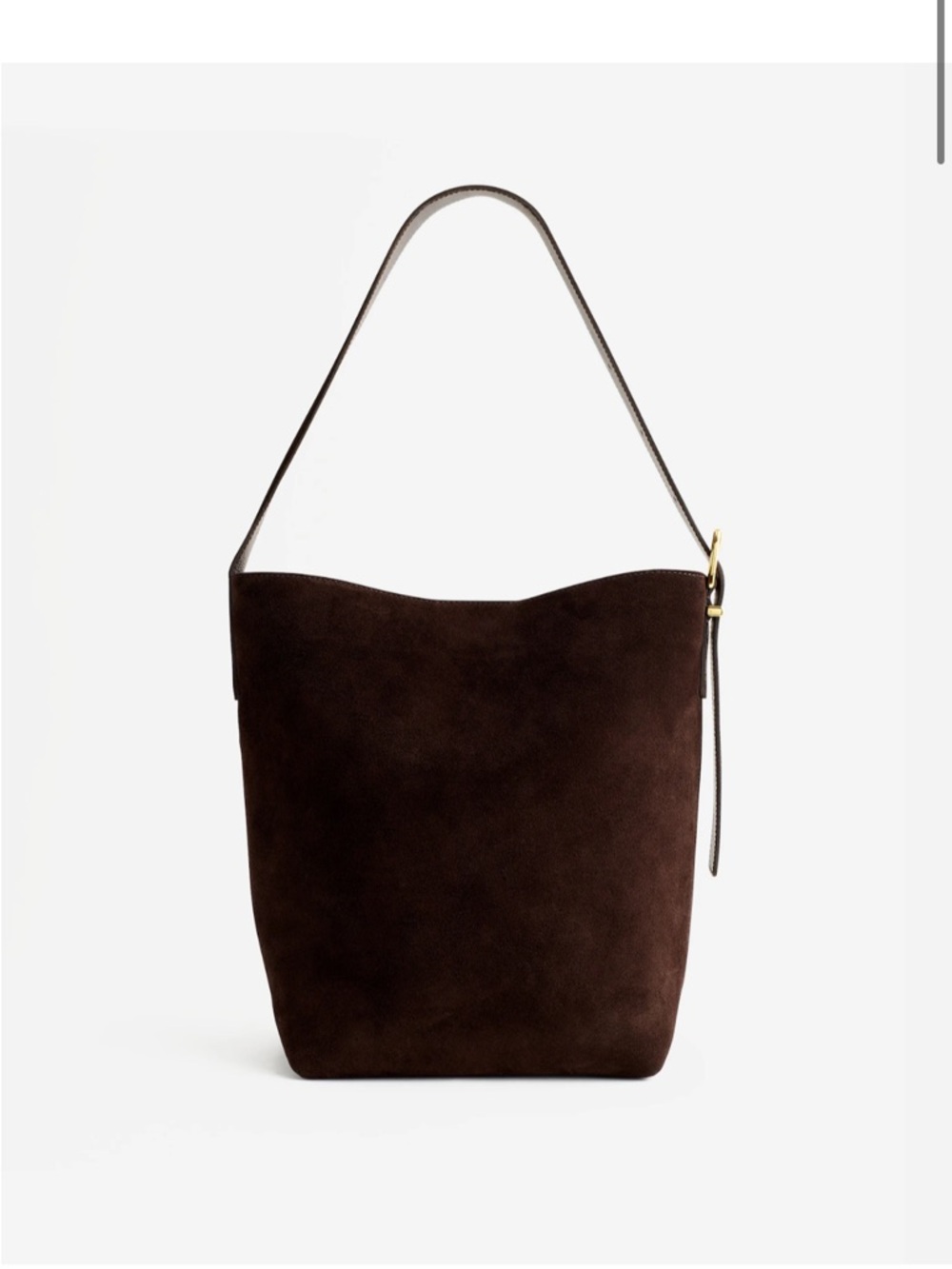 Madewell Suede Shoulder Tote